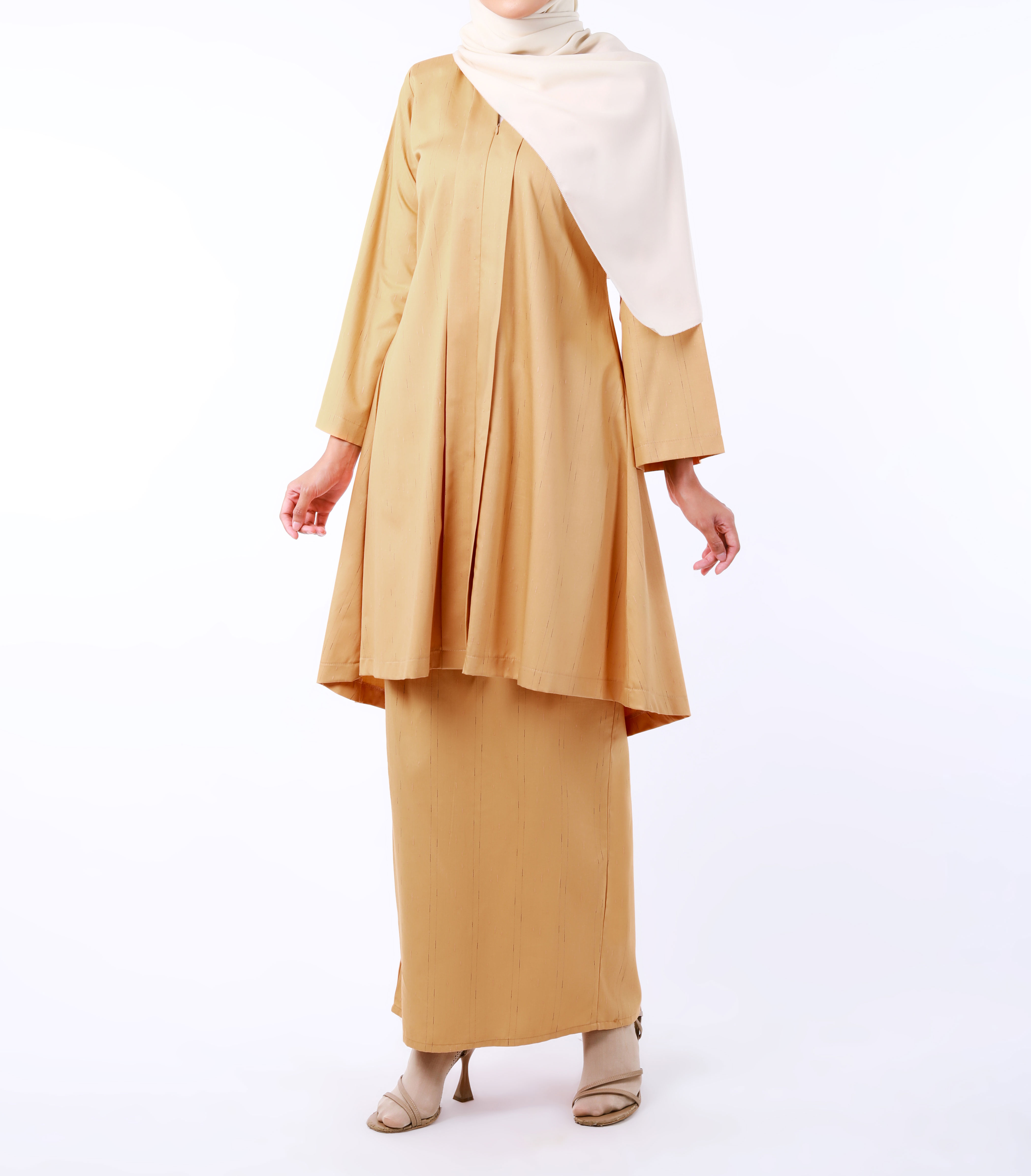 Dayang Kebaya Longgar Butter Yellow | The Kebaya and Kurung Expert ...