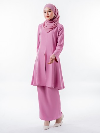 Cik Dahlia Kurung Riau Punch Pink