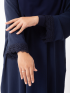 Adra Ironless Lounge Dress 2.0 Navy Blue