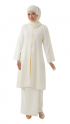 Kamelia Plain Kebaya Modern Off White