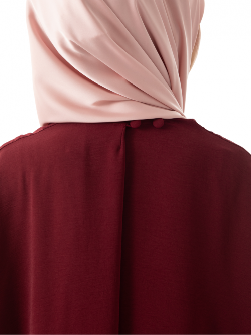 Auliya Tunic Set Maroon