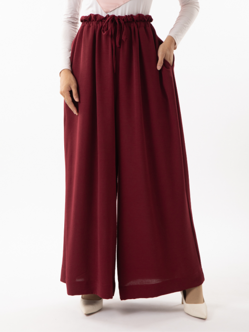 Auliya Tunic Set Maroon