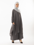 Auliya Tunic Set Dark Grey