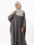 Auliya Tunic Set Dark Grey