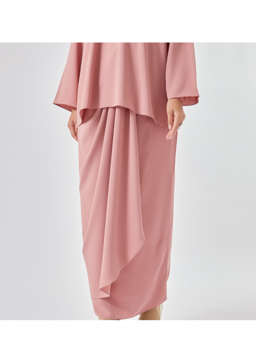 Petra Kurung Kedah Pareo Pink Blush