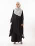 Auliya Tunic Set Black