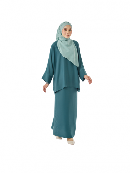 Emaan Kurung Kedah Moss Green