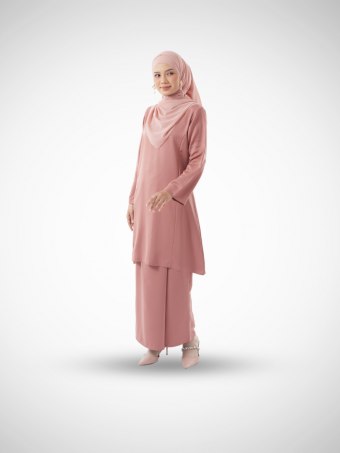 Azalea Kurung Pahang Dusty Pink