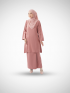 Azalea Kurung Pahang Dusty Pink