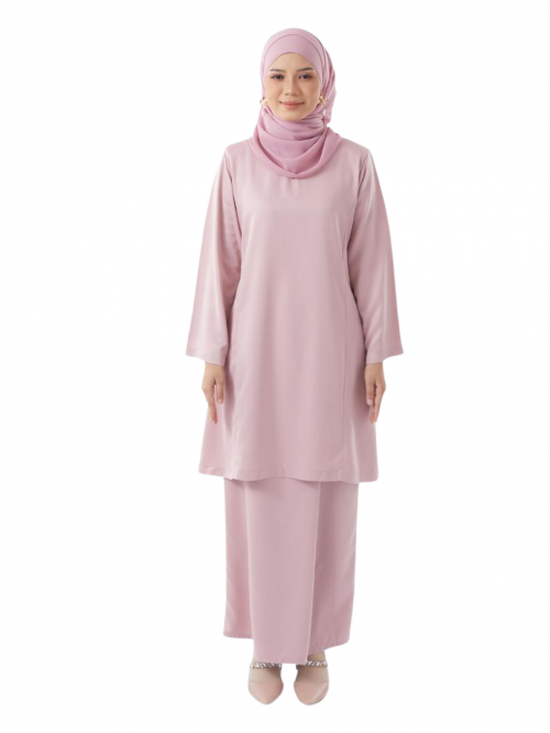 Azalea Kurung Pahang Baby Pink