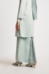 Naaila Women Cotton Modern Loose Kurung Dusty Green