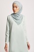 Naaila Women Cotton Modern Loose Kurung Dusty Green