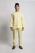 Isyraq Baju Melayu Teluk Belanga Yellow